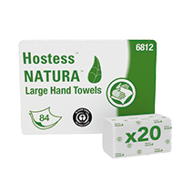 Serviette à mains pliée Hostess ™ Natura ™ 6810